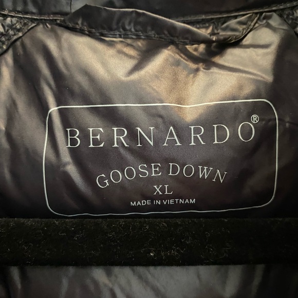 Bernardo Goose Down Packable Puffer Vest Purple Plum Womens Lightweight - XL - Picture 6 of 12